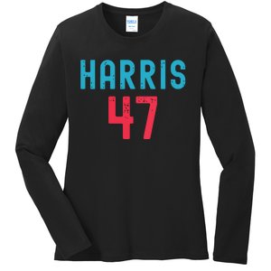 Kamala Harris 2024 Kamala For President Ladies Long Sleeve Shirt