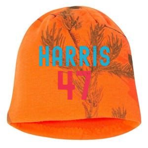 Kamala Harris 2024 Kamala For President Kati - Camo Knit Beanie