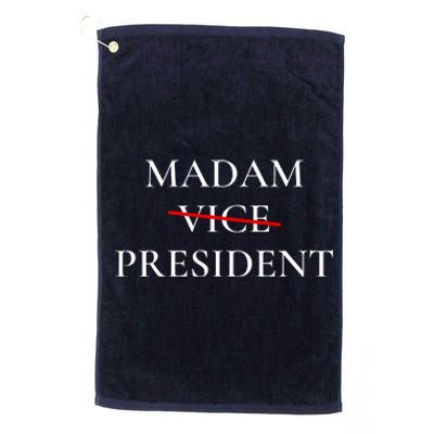 Kamala Harris 2024 Madam President Platinum Collection Golf Towel