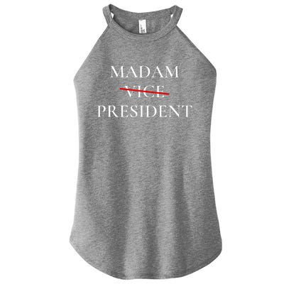 Kamala Harris 2024 Madam President Women’s Perfect Tri Rocker Tank