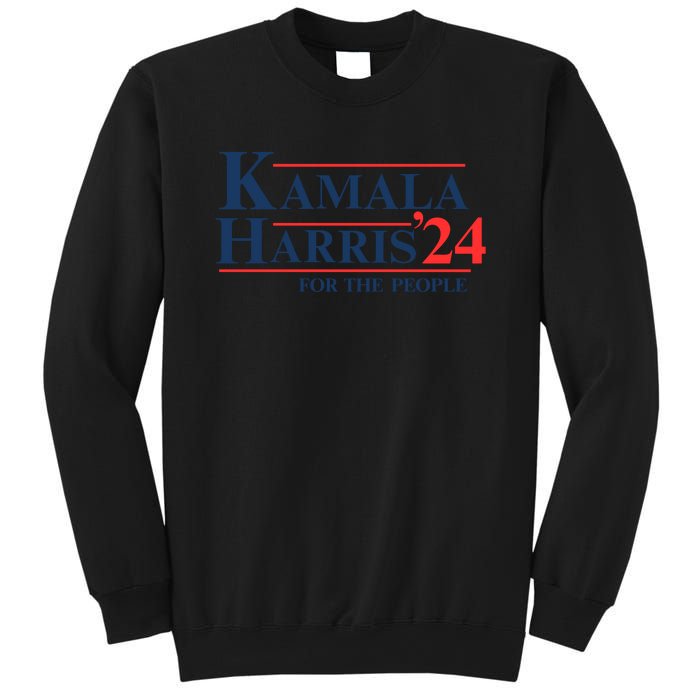 Kamala Harris 2024 For The People Support Graphic Sweatshirt