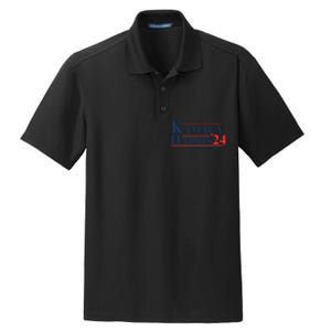 Kamala Harris 2024 For The People Support Graphic Dry Zone Grid Polo