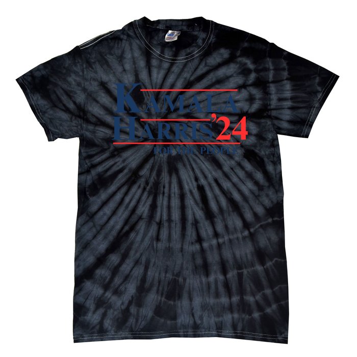 Kamala Harris 2024 For The People Support Graphic Tie-Dye T-Shirt