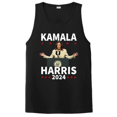 Kamala Harris 2024 Support Graphic PosiCharge Competitor Tank