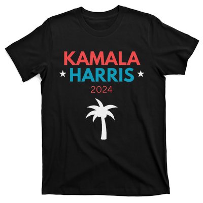 Kamala Harris 2024 Us Election Coconut Funny Meme Design T-Shirt