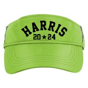 Kamala Harris 2024 Sporty Style Logo Adult Drive Performance Visor