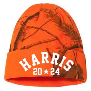 Kamala Harris 2024 Sporty Style Logo Kati Licensed 12" Camo Beanie