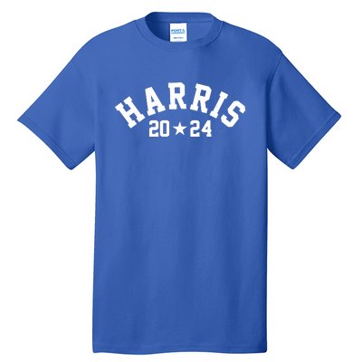 Kamala Harris 2024 Sporty Style Logo Tall T-Shirt