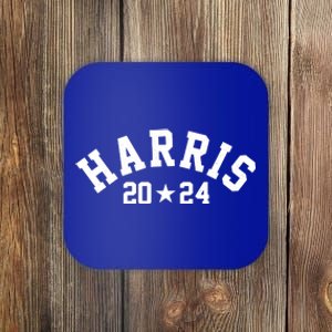 Kamala Harris 2024 Sporty Style Logo Coaster