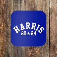 Kamala Harris 2024 Sporty Style Logo Coaster