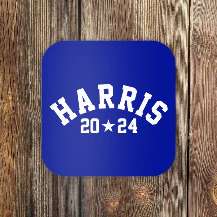 Kamala Harris 2024 Sporty Style Logo Coaster