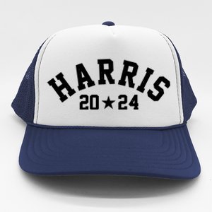 Kamala Harris 2024 Sporty Style Logo Trucker Hat