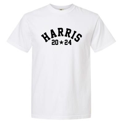 Kamala Harris 2024 Sporty Style Logo Garment-Dyed Heavyweight T-Shirt