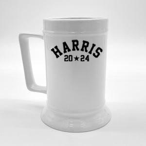 Kamala Harris 2024 Sporty Style Logo Beer Stein