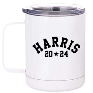 Kamala Harris 2024 Sporty Style Logo 12 oz Stainless Steel Tumbler Cup