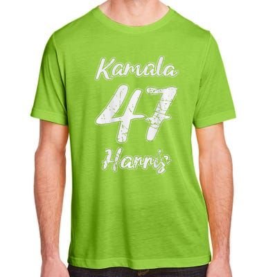 Kamala Harris 2024 Distressed President Election Adult ChromaSoft Performance T-Shirt