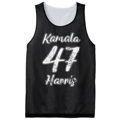 Kamala Harris 2024 Distressed President Election Mesh Reversible Basketball Jersey Tank