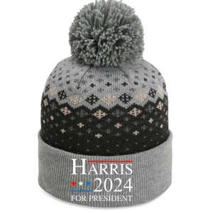 Kamala Harris 2024 For President Election Campaign The Baniff Cuffed Pom Beanie