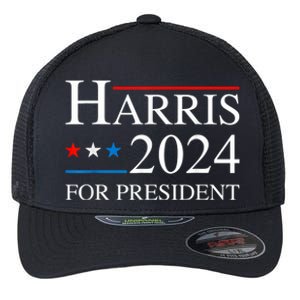 Kamala Harris 2024 For President Election Campaign Flexfit Unipanel Trucker Cap