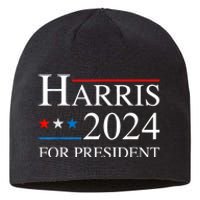 Kamala Harris 2024 For President Election Campaign Sustainable Beanie