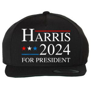 Kamala Harris 2024 For President Election Campaign Wool Snapback Cap