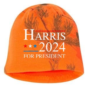 Kamala Harris 2024 For President Election Campaign Kati - Camo Knit Beanie