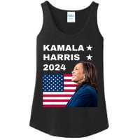 Kamala Harris 2024 Kamala For President Ladies Essential Tank