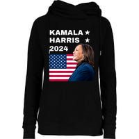 Kamala Harris 2024 Kamala For President Womens Funnel Neck Pullover Hood