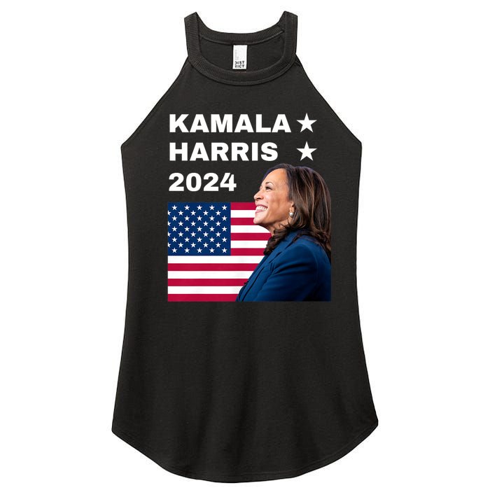 Kamala Harris 2024 Kamala For President Women's Perfect Tri Rocker Tank