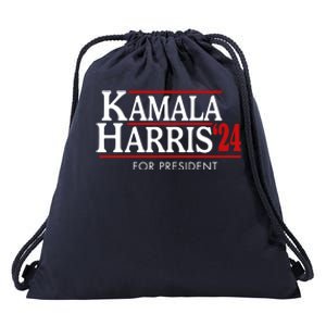 Kamala Harris 2024 For President Election Political Drawstring Bag