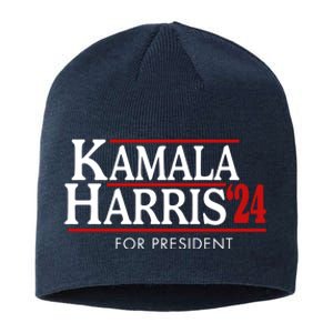 Kamala Harris 2024 For President Election Political Sustainable Beanie