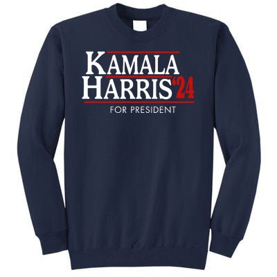 Kamala Harris 2024 For President Election Political Tall Sweatshirt