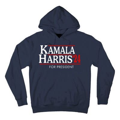 Kamala Harris 2024 For President Election Political Tall Hoodie