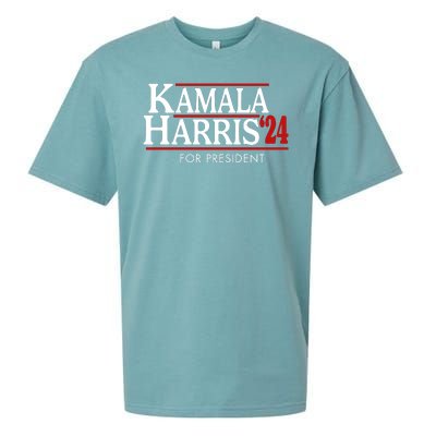 Kamala Harris 2024 For President Election Political Sueded Cloud Jersey T-Shirt