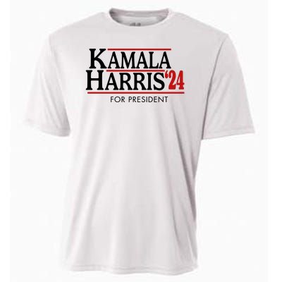 Kamala Harris 2024 For President Election Political Cooling Performance Crew T-Shirt