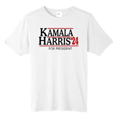 Kamala Harris 2024 For President Election Political Tall Fusion ChromaSoft Performance T-Shirt