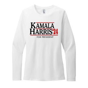 Kamala Harris 2024 For President Election Political Womens CVC Long Sleeve Shirt