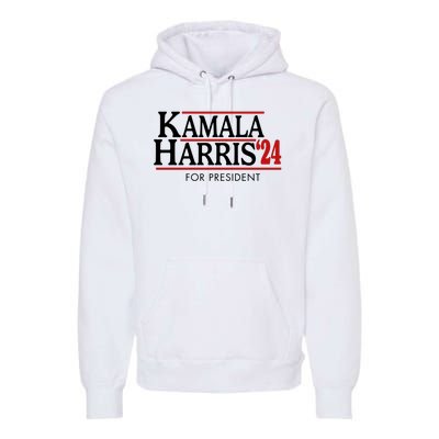 Kamala Harris 2024 For President Election Political Premium Hoodie