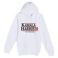 Kamala Harris 2024 For President Election Political Premium Pullover Hoodie