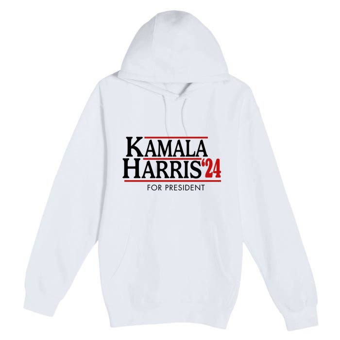 Kamala Harris 2024 For President Election Political Premium Pullover Hoodie