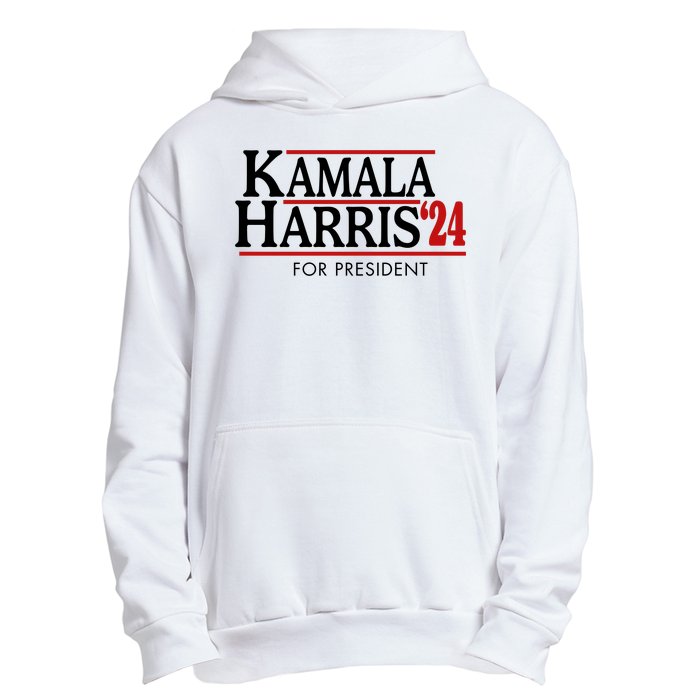 Kamala Harris 2024 For President Election Political Urban Pullover Hoodie