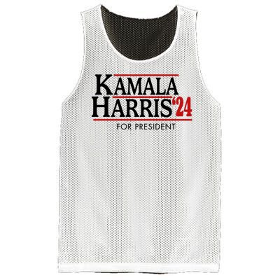 Kamala Harris 2024 For President Election Political Mesh Reversible Basketball Jersey Tank