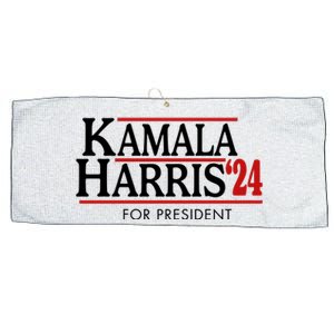 Kamala Harris 2024 For President Election Political Large Microfiber Waffle Golf Towel