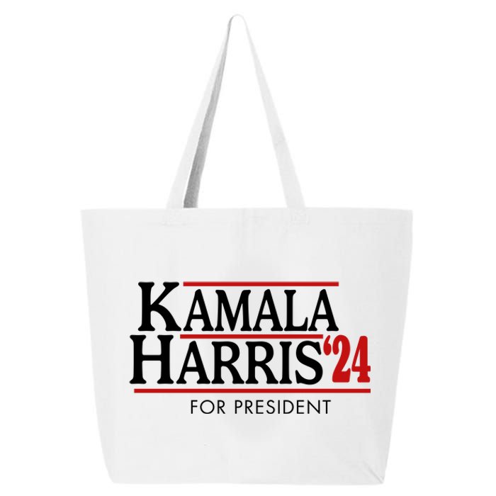 Kamala Harris 2024 For President Election Political 25L Jumbo Tote