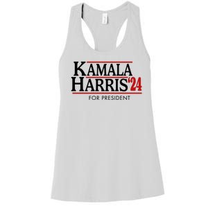 Kamala Harris 2024 For President Election Political Women's Racerback Tank