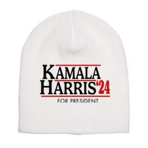 Kamala Harris 2024 For President Election Political Short Acrylic Beanie