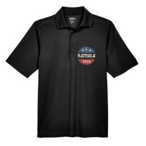 Kamala Harris 2024 For President Campaign Men's Origin Performance Pique Polo