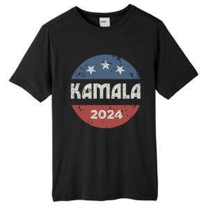 Kamala Harris 2024 For President Campaign Tall Fusion ChromaSoft Performance T-Shirt