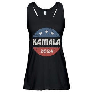 Kamala Harris 2024 For President Campaign Ladies Essential Flowy Tank