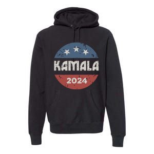 Kamala Harris 2024 For President Campaign Premium Hoodie